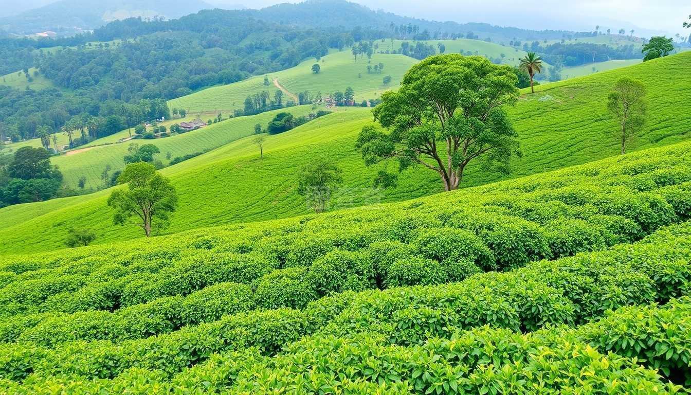 锡兰茶树,斯里兰卡的绿色种植园